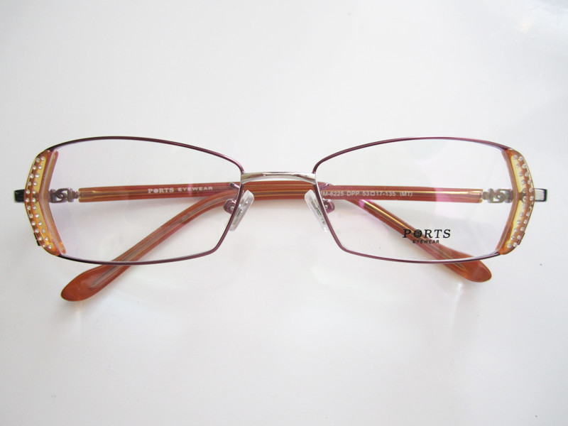 寶姿6225時尚近視眼鏡架 平光裝飾架