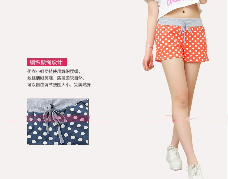 波點短褲