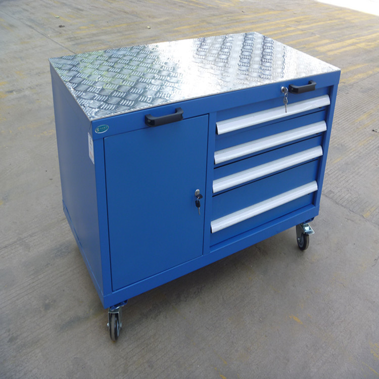 一門四抽工具柜車