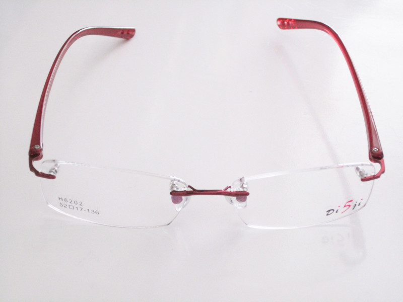 第五季時尚無框近視眼鏡架 6201