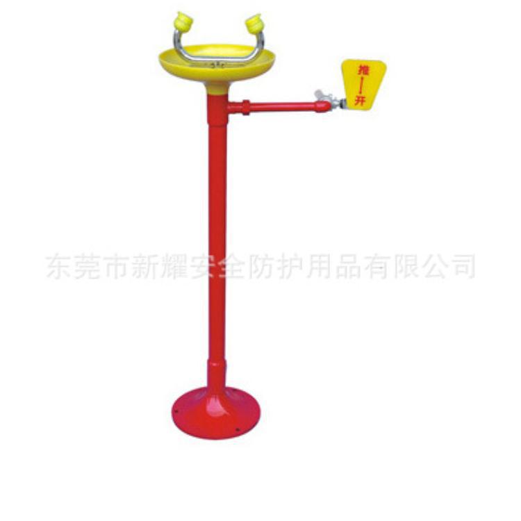 立式碳鋼洗眼器（適用石油、化工、機械、噴漆、印染、醫療）