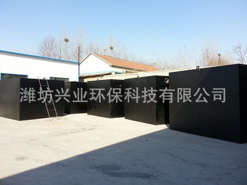 一體化污水處理設備加工車間