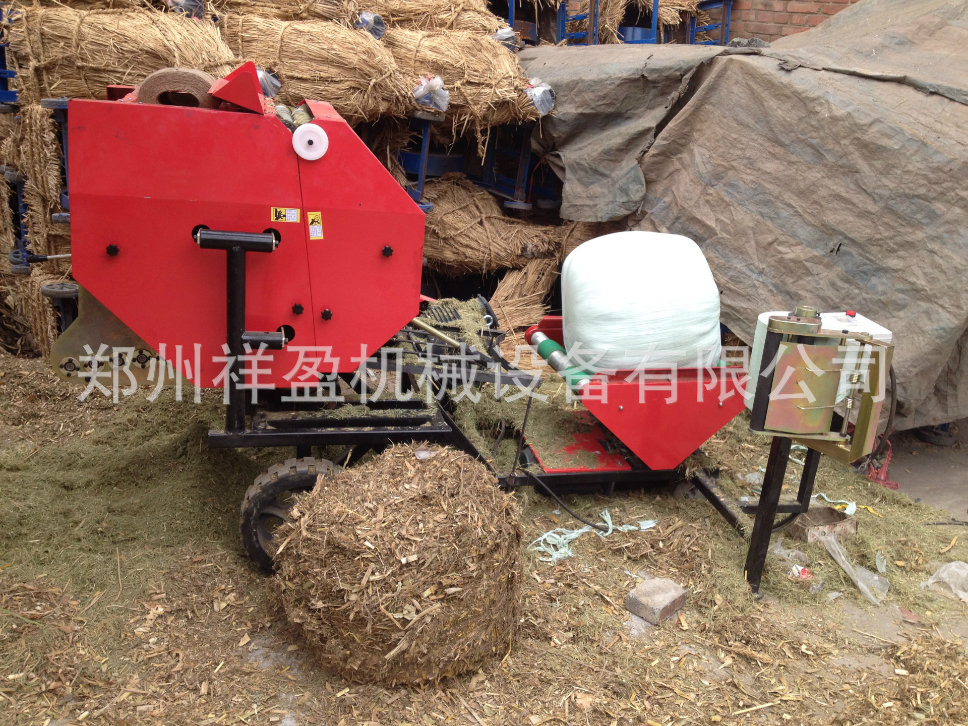 青貯打捆包膜一體機